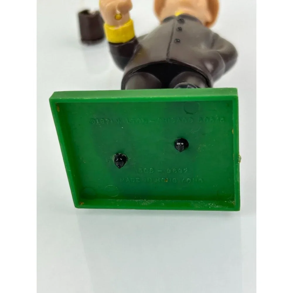Wilton Cake Topper Old Man Fishing Pole Boot Vintage Made in Hong Kong Plastic